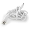 Miniatyrbillede 6 af 8: Nedis USB-kabel | USB 2.0 | USB-A Han | USB-C™ Han | 15 W | 480 Mbps | Nikkelplateret | 1.50 m | Runde | Silikone | Hvid | Box