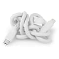 Miniatyrbillede 6 af 8: Nedis USB-kabel | USB 3.2 Gen 1 | USB-C™ Han | USB-C™ Han | 60 W | 4K@60Hz | 5 Gbps | Nikkelplateret | 1.50 m | Runde | Silikone | Hvid | Box