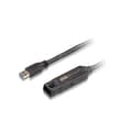 Miniatyrbild 3 av 5: ATEN USB 3.0 Förlängningskabel USB A hane - USB A hona Rund 10 m Svart