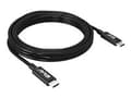 Miniatyrbild 3 av 3: Club 3D USB4 Gen3x2 USB Type-C kabel 3m Black