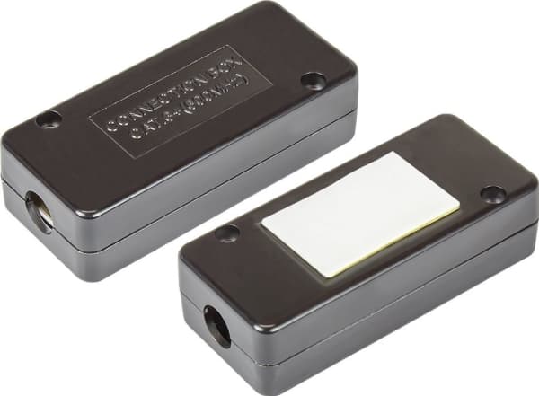 Tilkoblingsboks Kat. 6A /Cat.7 råkabel, LSA, skjermet, metallisert hus, gode tilkoblinger (GC-N0152)