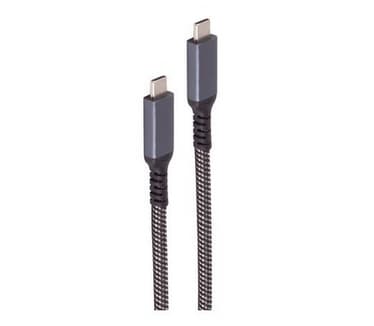 shiverpeaks BS14-75004, 1 m, USB C, USB C, USB 3.2 Gen 2 (3.1 Gen 2), 10000 Mbit/s, svart, hvit