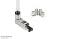 Miniatyrbilde 2 av 5: RJ45-kontakt Kat. 6A, verktøyfri / feltmontering, STP-skjermet, metall, 5 retninger, bra (GC-N0165)
