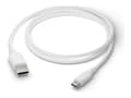 Miniatyrbild 2 av 5: dbramante1928 re-charge - USB-kabel - USB (hane) till 24 pin USB-C (hane) - USB 2.0 - 1.2 m - strömöverföring upp till 36 W, 100 % återvunnen plast,