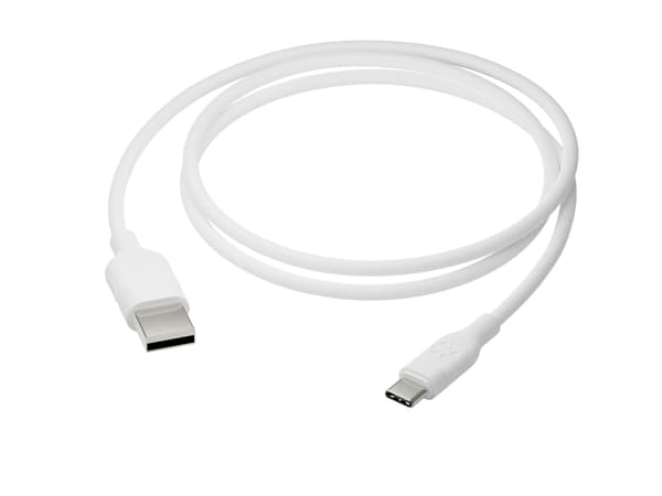 dbramante1928 re-charge - USB-kabel - USB (hane) till 24 pin USB-C (hane) - USB 2.0 - 1.2 m - strömöverföring upp till 36 W, 100 % återvunnen plast,