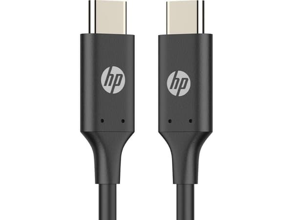 HP USB-C til USB-C-kabel, 1m (svart)
