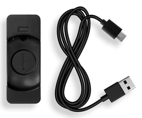 Withings HWA10D, USB A, USB C, Sort