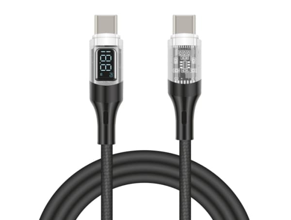 Delock - USB-kabel - 24 pin USB-C (hane) till 24 pin USB-C (hane) - USB 2.0 - 20 V - 5 A - 2 m - Stöd för Power Delivery 3.0, USB-strömförsörjning (1