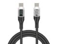Miniatyrbild 3 av 5: Delock - USB-kabel - 24 pin USB-C (hane) till 24 pin USB-C (hane) - USB 2.0 - 20 V - 5 A - 2 m - Stöd för Power Delivery 3.0, USB-strömförsörjning (1