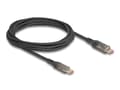 Miniatyrbild 2 av 5: Delock - USB-kabel - 24 pin USB-C (hane) till 24 pin USB-C (hane) - USB 2.0 - 20 V - 5 A - 2 m - Stöd för Power Delivery 3.0, USB-strömförsörjning (1