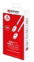 Miniatyrbilde 3 av 3: SKROSS USB-C to USB-C Cable - 120 cm