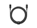 Miniatyrbild 1 av 3: Native Union Belt, 2,4 m, USB C, USB C, USB 2.0, 0,48 Gbit/s, Svart