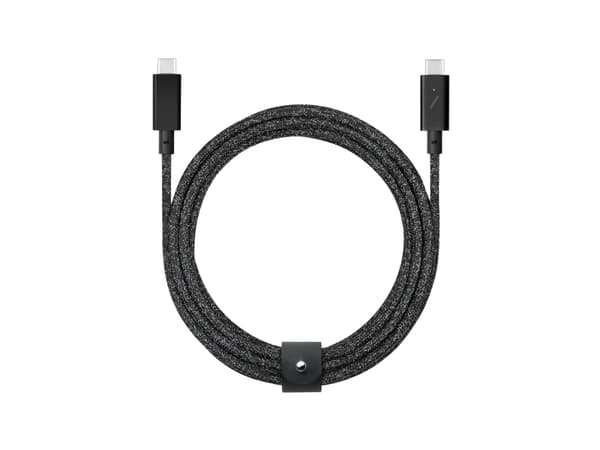 Native Union Belt, 2,4 m, USB C, USB C, USB 2.0, 0,48 Gbit/s, Svart
