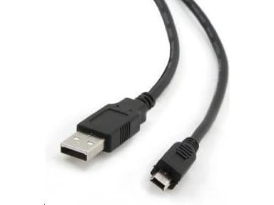 CABLE USB2 AM-MINI 1.8M BLACK CCP-USB2-AM5P-6 GEMBIRD