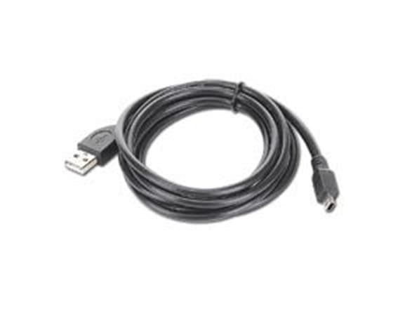 CABLE USB2 AM-MINI 1.8M BLACK CCP-USB2-AM5P-6 GEMBIRD