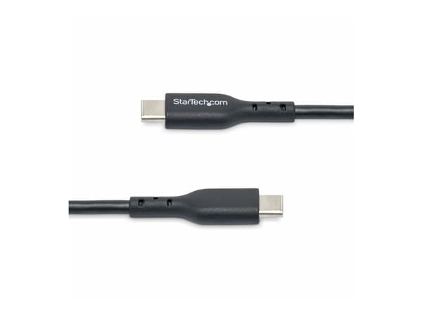 StarTech.com USB2CC2MNC, 2 m, USB C, USB C, USB 2.0, 480 Mbit/s, musta