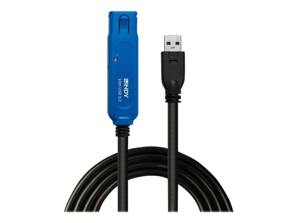 LINDY USB 3.0 Active Extension Cable Pro - USB-jatkojohto - USB, USB 2.0, USB 3.0 - jopa 10 metriä