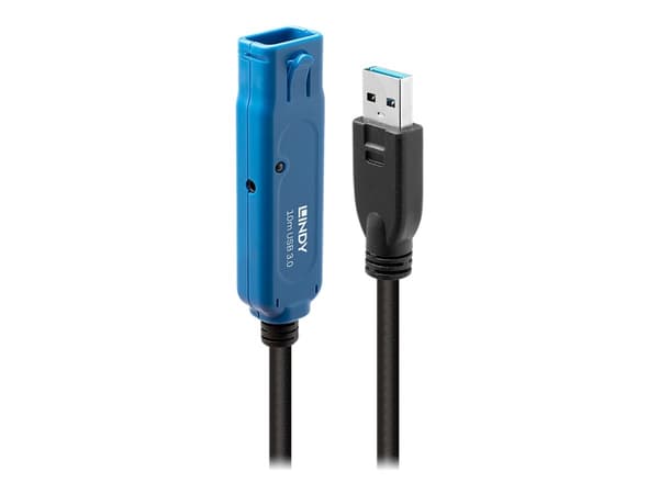 LINDY USB 3.0 Active Extension Cable Pro - USB-jatkojohto - USB, USB 2.0, USB 3.0 - jopa 10 metriä