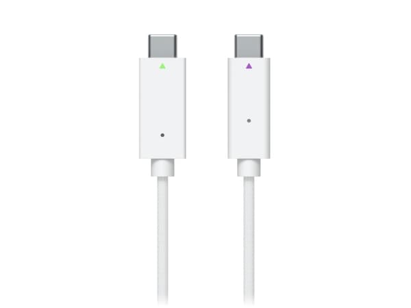 Ubiquiti - USB-kabel - 24 pin USB-C (hann) til 24 pin USB-C (hann) - 1 m - hvit