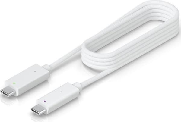 Ubiquiti - USB-kabel - 24 pin USB-C (hann) til 24 pin USB-C (hann) - 1 m - hvit