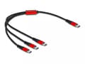 Miniatyrbilde 3 av 3: DeLOCK USB Charging Cable 3 in 1 USB Type-C to 3 x USB Type-C 30 cm