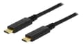 Miniatyrbild 2 av 2: DeLOCK USB 3.1 Gen 2 USB-C to USB-C cable, 3A, E-Marker, 1m, black