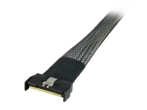 Supermicro CBL-MCIO-1225M5Y, 0,25 m, MCIO, MCIO, Lige, Lige