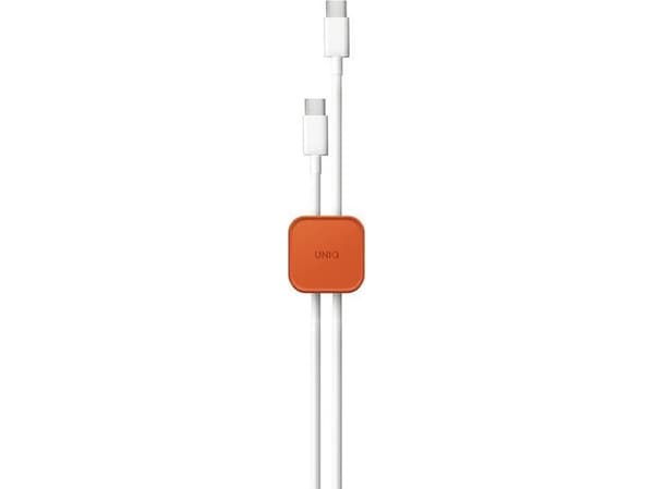 Uniq stativ UNIQ Pod selvklebende kabelbeholder 8 stk oransje/sienna oransje