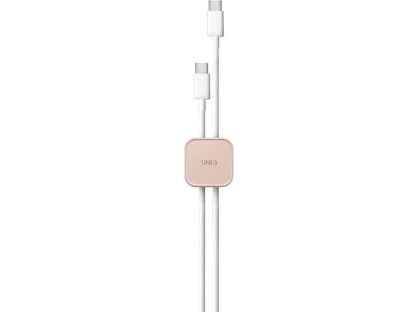 Base UNIQ UNIQ Pod självhäftande kabelorganisatör 8st rosa/blush pink