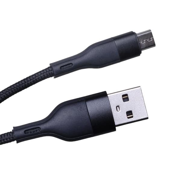 Maxlife Kabel USB till Micro-USB 1m 2.4A MXUC-07 - Svart