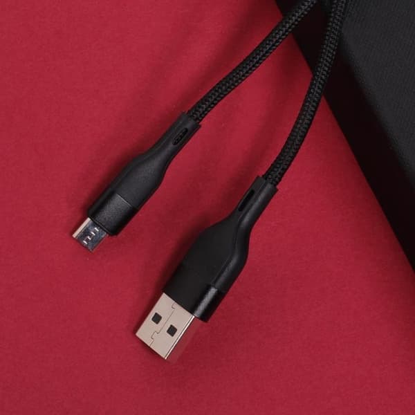 Maxlife Kabel USB till Micro-USB 1m 2.4A MXUC-07 - Svart