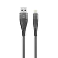 Miniatyrbild 2 av 5: Forever Shark USB-A till Lightning kabel 1m 2A - Svart