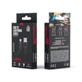 Miniatyrbild 6 av 6: Maxlife USB-A till Lightning kabel 1m 2A MXUC-01 - Svart