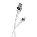 Miniatyrbild 3 av 4: Forever Flexible USB-A till Lightning kabel 1m 2,4A - Vit