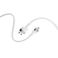 Miniatyrbild 2 av 4: Forever Flexible USB-A till Lightning kabel 1m 2,4A - Vit