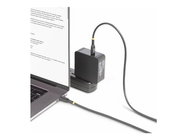 StarTech.com 2m USB C Charging Cable, USB-IF Certified USB-C Cable, 240W - USB-kabel - 24 pin USB-C (hann) til 24 pin USB-C (hann) - USB 2.0 - 48 V -