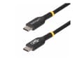 Miniatyrbilde 2 av 5: StarTech.com 2m USB C Charging Cable, USB-IF Certified USB-C Cable, 240W - USB-kabel - 24 pin USB-C (hann) til 24 pin USB-C (hann) - USB 2.0 - 48 V -