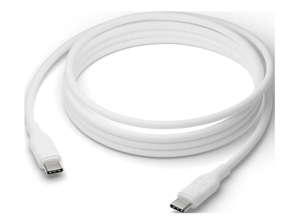 dbramante1928 re-charge - USB-kabel - 24 pin USB-C (hane) till 24 pin USB-C (hane) - USB 2.0 - 2.5 m - flätad kabel, USB-strömförsörjning (100W), up