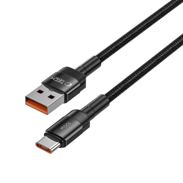 Tech-Protect USB-C till USB-A kabel 2m Ultraboost Evo - Svart