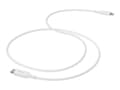 Miniatyrbilde 1 av 5: mophie essentials - USB-kabel - 24 pin USB-C (hann) til Lightning (hann) - 1 m - USB Power Delivery (60W) - hvit