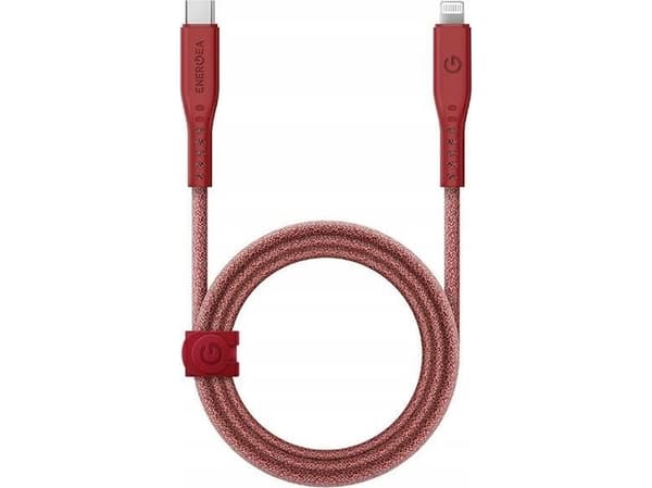 Kabel USB Energea USB-C - Lightning 1.5 m Czerwony