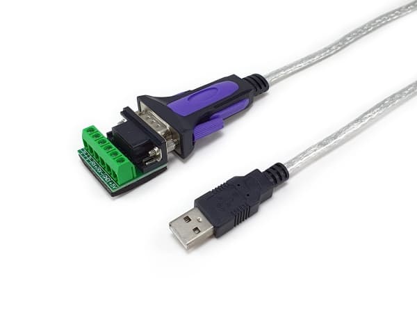 Equip 133387, Grå, 1,5 m, USB Type-A, DB-9, Hankoppling, Hankoppling