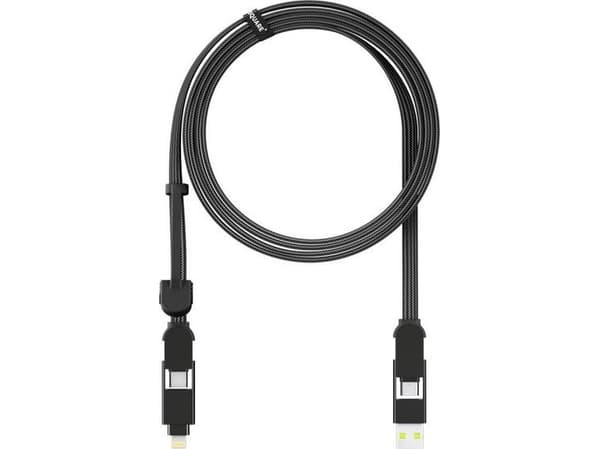 Rolling Square USB-kabel Rolling Square kabel - inCharge XL 2m svart - Säkerhetsgaranti. Enkel avbetalning. Fri frakt från £170.