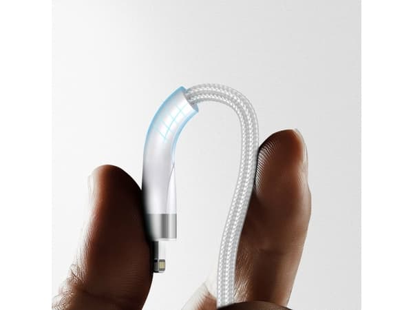 4smarts 541024, 1,2 m, USB A/USB C, USB C/Micro USB-A/Lightning, Vit