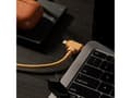 Miniatyrbild 3 av 5: Native Union Belt Cable Duo, 1,5 m, USB C, USB C/Lightning, Gul