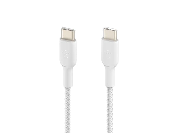 Belkin BoostCharge - USB-kaapeli - 24-nastainen USB-C (uros) - 24-nastainen USB-C (uros) - USB 2.0 - 20 V - 3 A - 15 cm - USB Power Delivery (60W), p
