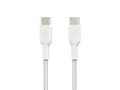 Pikkukuva 4 / 5: Belkin BoostCharge - USB-kaapeli - 24-nastainen USB-C (uros) - 24-nastainen USB-C (uros) - USB 2.0 - 20 V - 3 A - 15 cm - USB Power Delivery (60W), p