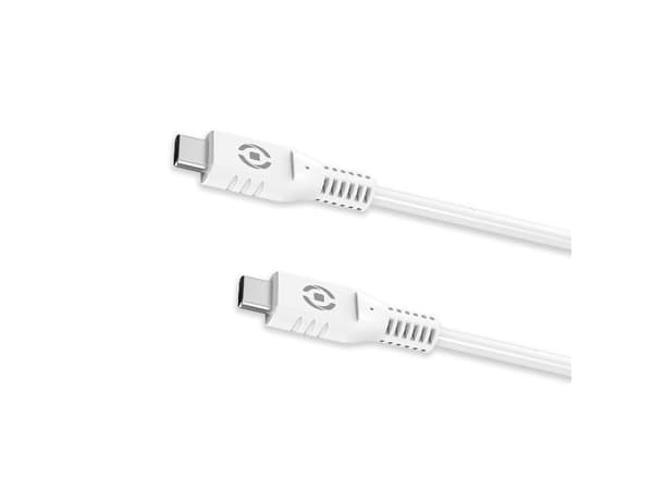 Celly USBCUSBCWH, 1 m, USB C, USB C, Hvid