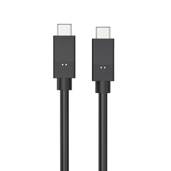 Gear Kabel USB-C till USC-C 3.1 5A/100W/10GB Gen 2 1,5m Svart