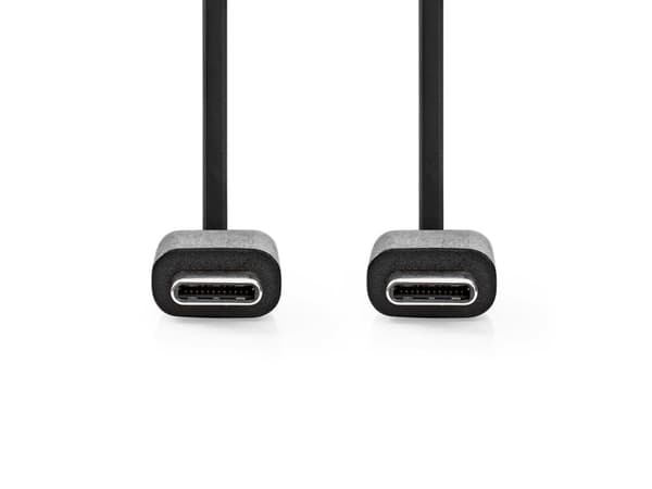 Nedis CCGL60700BK10, 1 m, USB C, USB C, USB 2.0, 0,48 Gbit/sek., Lajittelu
